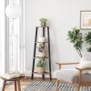 Narrow 3-Shelf Corner Shelving Unit
