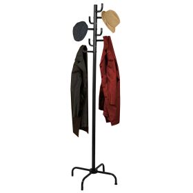 Black Metal Coat Rack