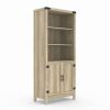 Farmhouse Storage Cabinet with 3 Adjustable Shelves