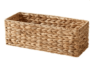 Better Homes & Gardens Hyacinth Organizer Basket, Brown