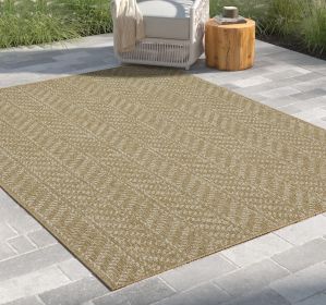 Jute/White 7 ft. 10 in. x 10 ft. 3 in. Area Rug