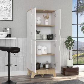 150" Two Door Wall Cabinet with Shelves