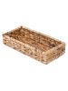 SEA GRASS Rectangle Basket | Grass Fiber Basket | Decorative Tabletop Tray | Dinning table Bread basket