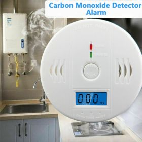 LCD Display CO Carbon Monoxide Gas Detector Device Home Safety Alarm Detector (Logistics Only For USPS.TK/TMEU Only For Self-pickup) (Option: defaulttitle)