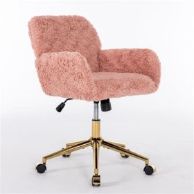Furniture Office Chairs, Adjustable Desk Chairs, Swivel Office Chairs-pink (Color: Pink)