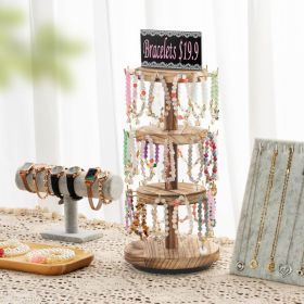 360 Rotating Earring Display Stands With 50 Earring Holder Cards (Option: W13732759)
