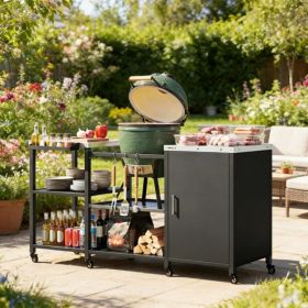 Outdoor Bar Cart Grill Table (Option: defaulttitle)