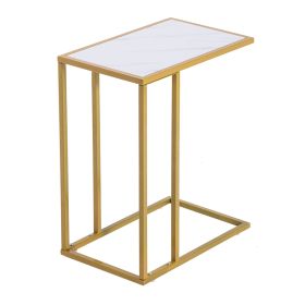White Marble Collection, Side Table (Option: Side table)