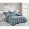 Ruffled Edge Microfiber Comforter Set