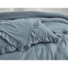 Ruffled Edge Microfiber Comforter Set