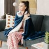 Heated Electric Sherpa Throw Blanket