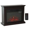 31 inch Electric Fireplace Heater Dimmable Flame Effect and Mantel w/ Remote Control