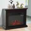 31 inch Electric Fireplace Heater Dimmable Flame Effect and Mantel w/ Remote Control