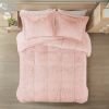 Soft Sherpa Faux Fur Comforter Set
