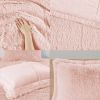 Soft Sherpa Faux Fur Comforter Set