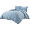 Reversible Microfiber Down Alternative Comforter Set