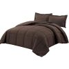 Reversible Microfiber Down Alternative Comforter Set