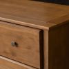 Farmhouse Solid Pine Wood 6 Drawer Dresser