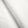 White Diamond Jacquard 3 PCS Comforter Set