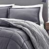 Plush Sherpa Reversible Micro Suede Comforter Set