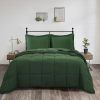 Microfiber Reversible Comforter Set