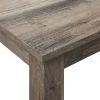Modern Coastal Farmhouse Console Sofa Table in Wood Finish