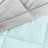 Microfiber Reversible Comforter Set