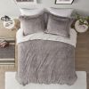 Soft Sherpa Faux Fur Comforter Set