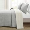 Reversible 3-Piece Cotton Woven Coverlet Set