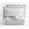 Ruffled Edge Microfiber Comforter Set
