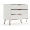 Modern Scandinavian Style Bedroom 3-Drawer Dresser