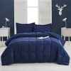 Microfiber Reversible Comforter Set