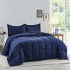 Microfiber Reversible Comforter Set