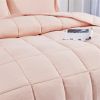 Microfiber Reversible Comforter Set