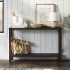Industrial Farmhouse Entryway Table / Sofa Table Wood Finish