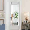 Full Length Bedroom Mirror with Over the Door or Wall Mounted Design