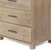 Modern Farmhouse Solid Wood 5 Drawer Bedroom Chest