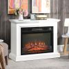31 inch Electric Fireplace Heater Dimmable Flame Effect and Mantel w/ Remote Control