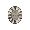 Oversized Distressed Paris Wood Wall Clock