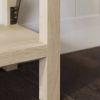 Industrial Farmhouse Entryway Table / Sofa Table Wood Finish