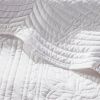Reversible Scalloped Edges Microfiber Quilt Set
