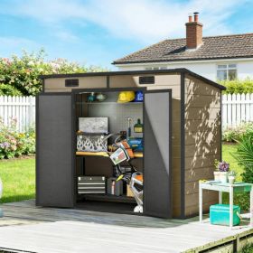 Outdoor Garden Storage Shed Tool House (Option: defaulttitle)