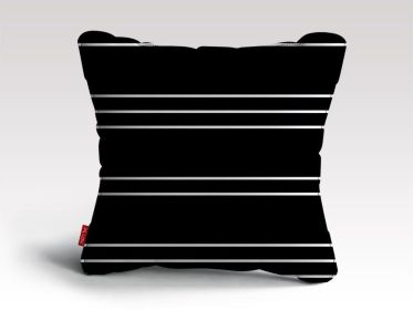 Simple Lines Pattern Poster Cushion/Pillow (size: 16" X 16")