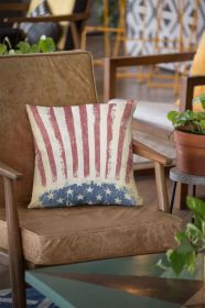 Patrotic Flag Cushion/Pillow (size: 16" X 16")